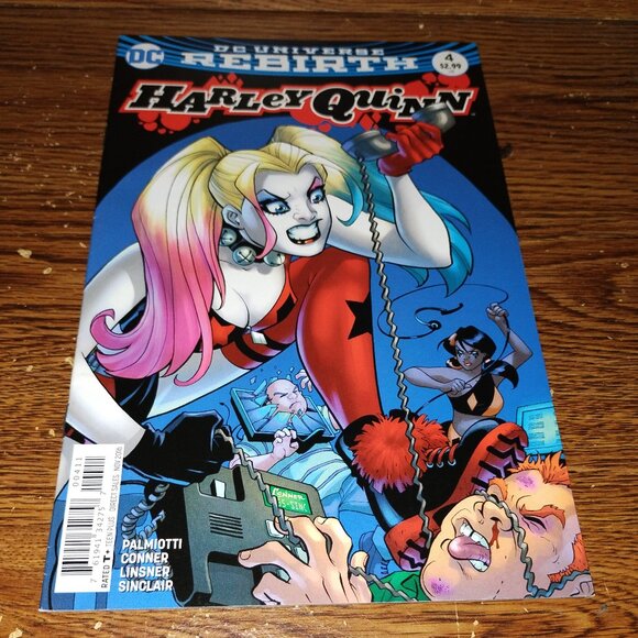 Harley Quinn #4 (DC Comics, 2016) Variant Cover A Rebirth - Picture 1 of 3